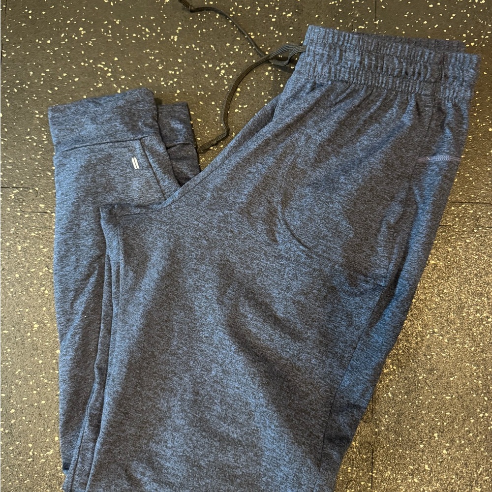 NOBULL Women’s Blue Heathered Joggers